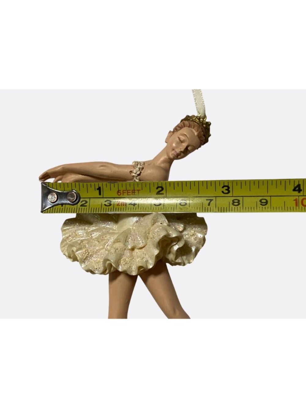 Ballet Dancer Ballerina Christmas Hanging Ornament Figurine - Picture 10 of 11
